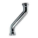 1 1/4" Chrome Plated DOUBLE OFFSET 22 GAUGE