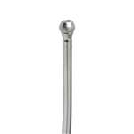 3/8" X 30" FLEX BASIN TUBE Chrom Plate