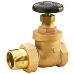 1" BRASS RADIATOR GATE VALVE