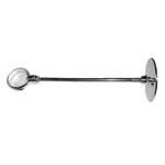36" CEILING SUPPORT, COMPLETE SUPPORT KIT INC. 1" LOOP & FLANGE & 1/8" NICKEL PLATE STEEL TBE ROD
