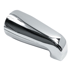 0620002 Nose Thread 1/2" FIP Tub Overrim Spout Chrome Plated