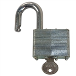 York 2 Inch Warded Brass Cylinder Padlock With Standard Shackle