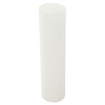 Y3279 White Plastic Candle 5" Medium Base