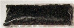 Black Rubber Grommets - 1/4 LB Pack