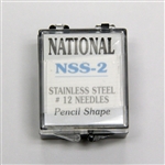 NSS-2 Stainless Steel #12 Tattoo Needles
