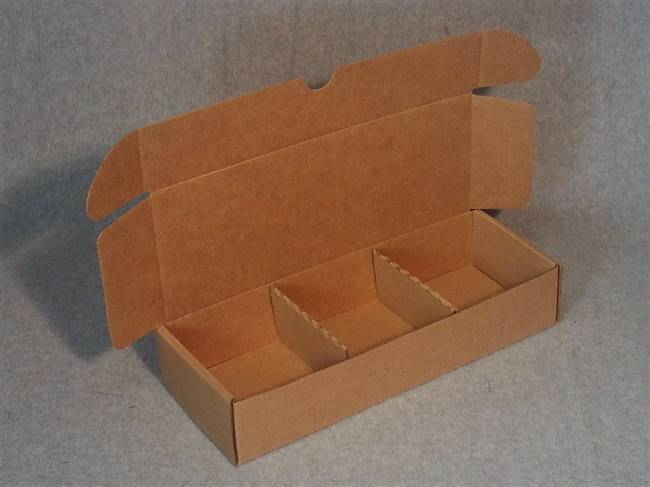 Kraft Soap Gift Box with 2 Partitions