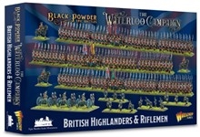 Black Powder Epic Battles Waterloo British Highlanders & Riflemen