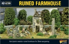 Ruined Farmhouse 28mm scale (1/56th)