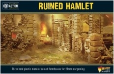 Ruined Hamlet 28mm scale (1/56th)