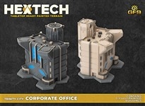 Battletech HexTech Trinity City Corporate Office (2) prepainted building