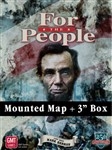 For the People Mounted Map and 3" Box 4th Printing 25th Anniversary Edition