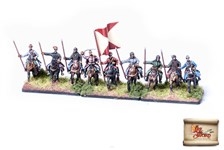 By Fire and Sword - Banner of Polish Cossacks Cavalry with rohatyna spears (Blister)