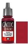 012 Scarlett Red Vallejo Game Color Paint