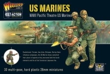Bolt Action 30 US Marines plastic boxed set