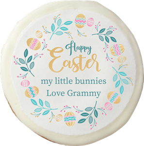 Happy Easter Sugar Cookies - Gift Box of 12
