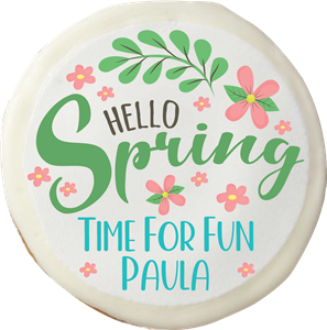 Hello Spring Sugar Cookies - Gift Box of 12