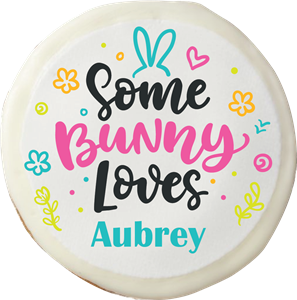 Some Bunny Loves ... Sugar Cookies - Gift Box of 12