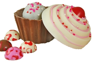 Cupcake Edible Chocolate Gift Box