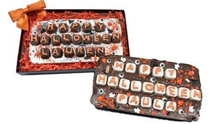 Chocolate Edible Greeting Card, Halloween - Gift boxed