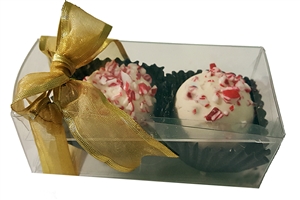 Chocolate Holiday Truffles - Gift Box of 2