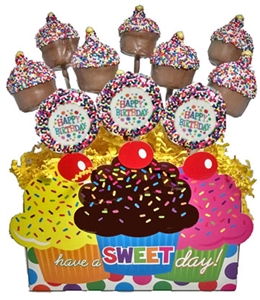 Cake Pops - Birthday Bouquet of 10