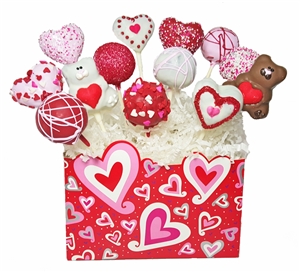 Cake Pops - Valentine's Day Bouquet of 12