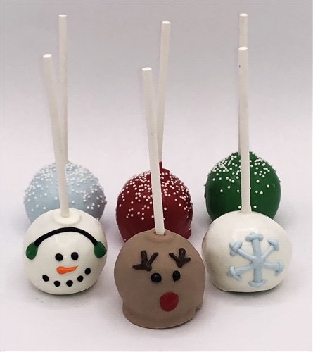 Christmas ornaments cake pops | Christmas cake pops, Cake pop decorating, Cake  pop designs