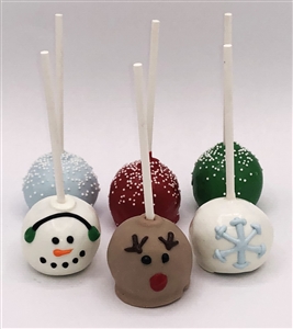 Cake Pops - Christmas - Gift Box of 6