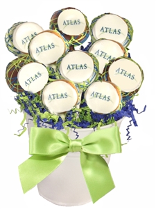 Cake Pops Logo, Gift Bouquet of 12