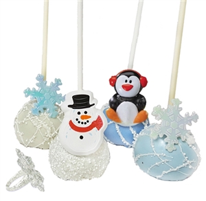 Cake Pops Party Rings, Winter Theme