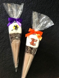 Halloween Hot Chocolate Marshmallow Cones, set of 6