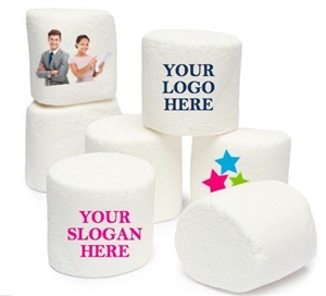 Marshmallows - Custom Image or Logo, Jumbo