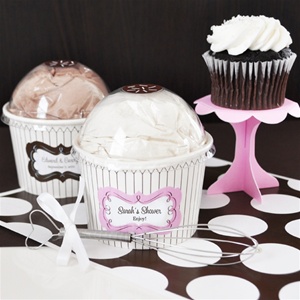 Personalized Cupcake Mix Favors, EA