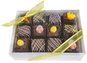 Brownie Bites - Easter Designs Gift Box of 12