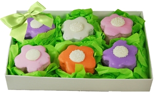 Flower Brownie Bites Gift Box of 6