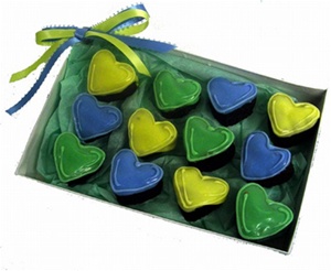 Heart Brownie Bites Gift Box