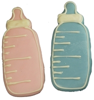 Hand Dec. Cookies - Baby Bottle