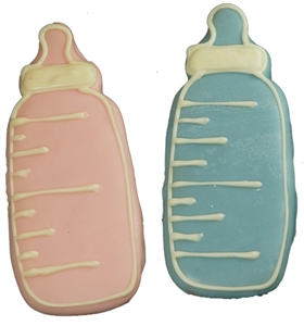 Hand Dec. Cookies - Baby Bottle