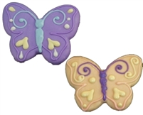 Hand Dec. Cookies - Butterfly