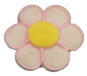 decorated Cookies Daisy Flower