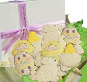 Assorted Easter Cookie Gift Box