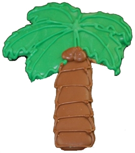 Hand Dec. Cookies - Palm Tree