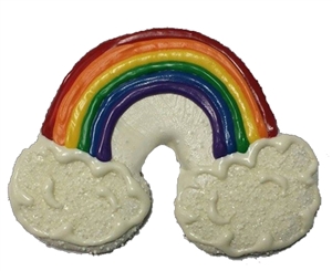 Hand Dec. Cookies - Rainbow