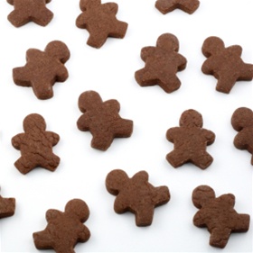 Hand Dec. Mini Holiday Cookies, per dozen