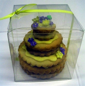 3 Tier Mini Hand Dec. Cookie Cake