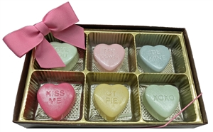 Mini Oreo® Cookies - Conversation Hearts, Gift Box of 6