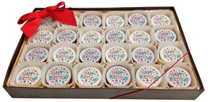Mini Oreo® Cookies - Happy Birthday, Gift Box of 24