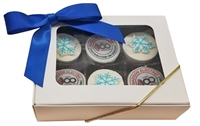Mini Oreo® Cookies - Logo, Holiday Gift box of 6