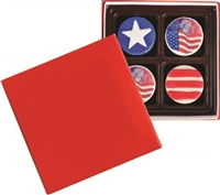 Oreo® Cookies - Flags and Fireworks - Gift Box of 4