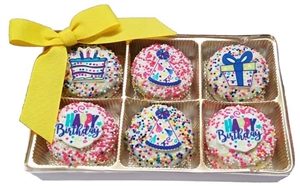 Oreo® Cookies - Happy Birthday Sweet Décor™ Gift Box of 6